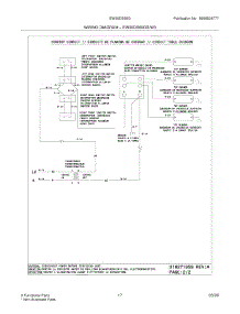 13 - Wiring Diagram parts for Electrolux Range EW30DS65GW4 from AppliancePartsPros.com