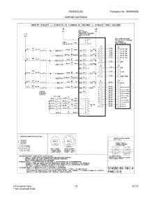 11 - Wiring Diagram parts for Electrolux Range EI30ES5CJSA from AppliancePartsPros.com