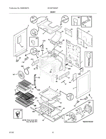 07 - Body parts for Electrolux Range EI30GF55GSF from AppliancePartsPros.com
