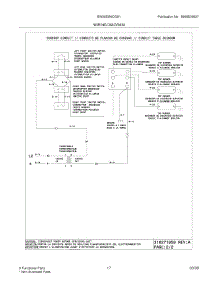 17 - Wiring Diagram parts for Electrolux Range EW30DS6CGS1 from AppliancePartsPros.com