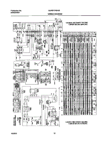 10 - 134051900 Wiring Diagram parts for Frigidaire Washer GLWS1749AS0 from AppliancePartsPros.com