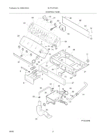 03 - Control Panel parts for Frigidaire Washer GLTR1670AS1 from AppliancePartsPros.com
