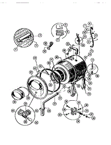 04 - Tubs parts for Frigidaire Washer WF2000DW1 from AppliancePartsPros.com