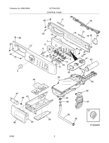 03 - Control Panel parts for Frigidaire Washer GLTF2940ES3 from AppliancePartsPros.com