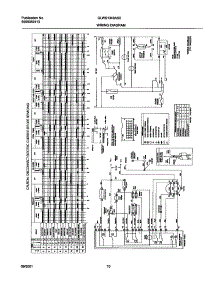10 - 134052200 Wiring Diagram parts for Frigidaire Washer GLWS1349AS0 from AppliancePartsPros.com