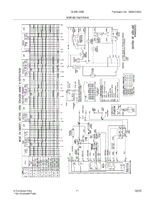 11 - Wiring Diagram parts for Frigidaire Washer GLWS1339EC1 from AppliancePartsPros.com