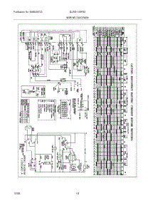 10 - Wiring Diagram parts for Frigidaire Washer GLWS1439FS2 from AppliancePartsPros.com