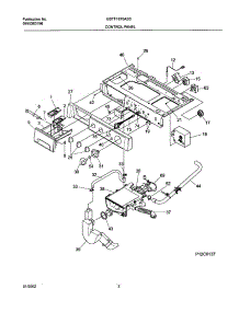 03 - Control Panel parts for Frigidaire Washer GSTF1670AS0 from AppliancePartsPros.com
