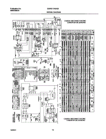 10 - 134051900 Wiring Diagram parts for Frigidaire Washer GSWS1749AS0 from AppliancePartsPros.com