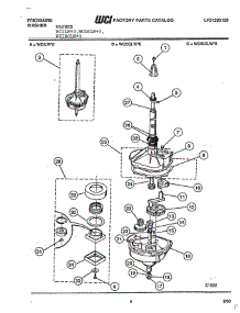 Frigidaire Washer Page 5 parts for Frigidaire Washer WCILW*O from AppliancePartsPros.com