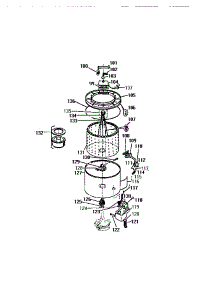 06 - Tub parts for Frigidaire Washer WDDL2 from AppliancePartsPros.com