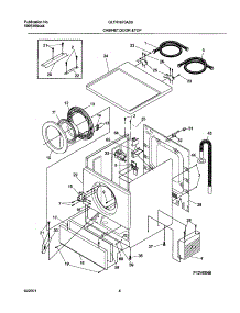 05 - Wshr Cab,Door parts for Frigidaire Washer GLTR1670AS0 from AppliancePartsPros.com