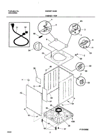 03 - Cabinet / Top parts for Frigidaire Washer GSWS9719AS0 from AppliancePartsPros.com