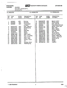 Frigidaire Washer Page 6 parts for Frigidaire Washer WCISCLW*O from AppliancePartsPros.com