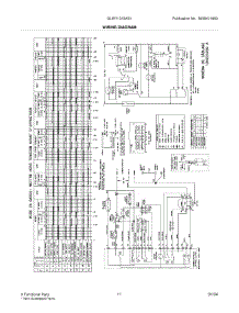 11 - Wiring Diagram parts for Frigidaire Washer GLWY1343AS1 from AppliancePartsPros.com
