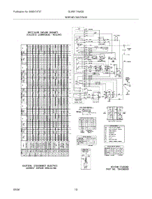 10 - Wiring Diagram parts for Frigidaire Washer GLWS1749AS5 from AppliancePartsPros.com