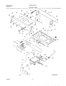03 - Control Panel parts for Frigidaire Washer NGSTR127AS0 from AppliancePartsPros.com
