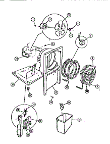 02 - Air, Water & Condensing Parts parts for Frigidaire Dehumidifier MC38S6GTNA from AppliancePartsPros.com