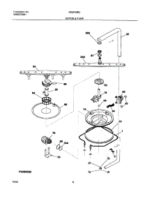 09 - Motor & Pump parts for Gibson Dishwasher GDB742RJB3 from AppliancePartsPros.com
