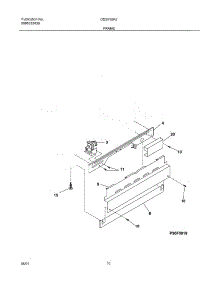 11 - Frame parts for Gibson Dishwasher GDB755RJS1 from AppliancePartsPros.com