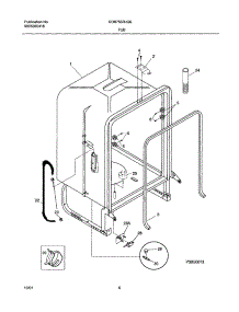07 - Tub parts for Gibson Dishwasher GDB755RJQ0 from AppliancePartsPros.com