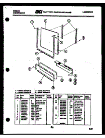 03 - Outer Door Parts parts for Frigidaire Dishwasher SU24P3TLB from AppliancePartsPros.com