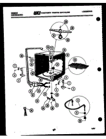 05 - Inner Tub Parts parts for Frigidaire Dishwasher SU24P3TLB from AppliancePartsPros.com