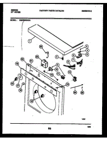 04 - Top, Control And Miscellaneous Part parts for Frigidaire Dryer DE27S8WAGA from AppliancePartsPros.com