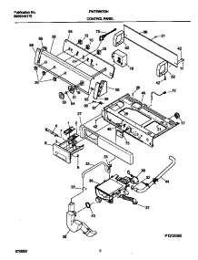 02 - Control Panel parts for Frigidaire Washer FWTR867GHS0 from AppliancePartsPros.com