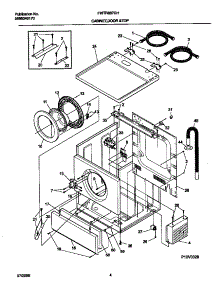 03 - Wshr Cab,Door parts for Frigidaire Washer FWTR867GHS0 from AppliancePartsPros.com