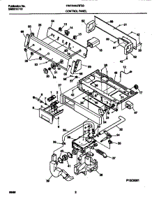 02 - Control Panel parts for Frigidaire Washer FWTR445RFS0 from AppliancePartsPros.com
