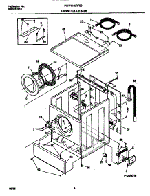 03 - Wash Cab,Top parts for Frigidaire Washer FWTR445RFS0 from AppliancePartsPros.com