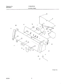 09 - Control Panel parts for Frigidaire Washer FWXB45RGS0 from AppliancePartsPros.com