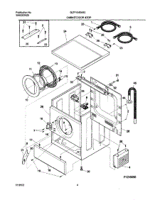 05 - Wshr Cab,Door parts for Frigidaire Washer GLTF1040AS0 from AppliancePartsPros.com