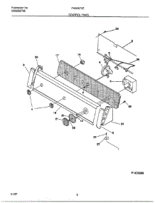 Control Panel parts for Frigidaire Washer FWX6970E from AppliancePartsPros.com