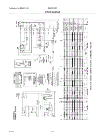 10 - Wiring Diagram parts for Frigidaire Washer GLWS1233AQ2 from AppliancePartsPros.com