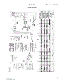 11 - Wiring Diagram parts for Frigidaire Washer GLWS1233AQ2 from AppliancePartsPros.com