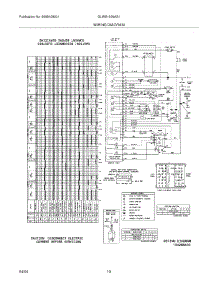 10 - Wiring Diagram parts for Frigidaire Washer GLWS1939AS1 from AppliancePartsPros.com