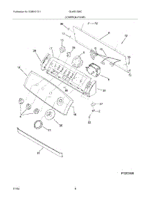 09 - Control / Panel parts for Frigidaire Washer GLWS1339CS0 from AppliancePartsPros.com