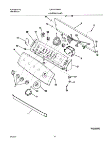 09 - Control Panel parts for Frigidaire Washer GLWS1979AS2 from AppliancePartsPros.com