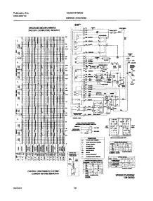 10 - 134130400 Wiring Diagram parts for Frigidaire Washer GLWS1979AS2 from AppliancePartsPros.com