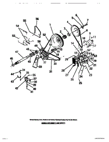 10 - Tub Drive Belts, Pulleys parts for Frigidaire Washer WF2000CW1 from AppliancePartsPros.com
