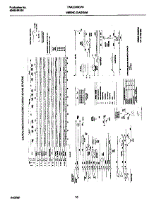 06 - Wiring Diagram parts for Frigidaire Washer TWX233REW1 from AppliancePartsPros.com