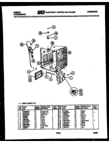 03 - Tub And Frame Parts parts for Frigidaire Dishwasher SC24C7YTLC from AppliancePartsPros.com