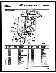 09 - Cabinet Parts parts for Frigidaire Dishwasher SP24C6WWGA from AppliancePartsPros.com
