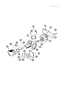 06 - Motor Pump parts for Frigidaire Dishwasher SU24D5KTLA from AppliancePartsPros.com