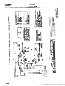 06 - Wiring Diagram parts for Frigidaire Dryer GDE436RBW2 from AppliancePartsPros.com