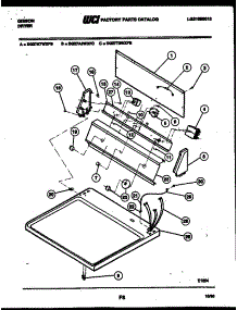 04 - Console And Control Parts parts for Frigidaire Dryer DG27T3WXFB from AppliancePartsPros.com
