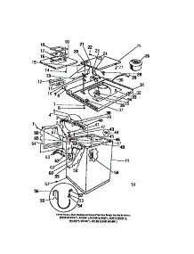 06 - Cabinet, Top, Lid, Water Valve parts for Frigidaire Washer WIMH1 from AppliancePartsPros.com