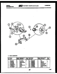 03 - Air Control Parts parts for Frigidaire Dehumidifier MC50S7GUNA from AppliancePartsPros.com